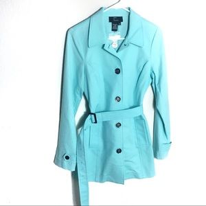 Jules & Leapold Aqua blue jacket